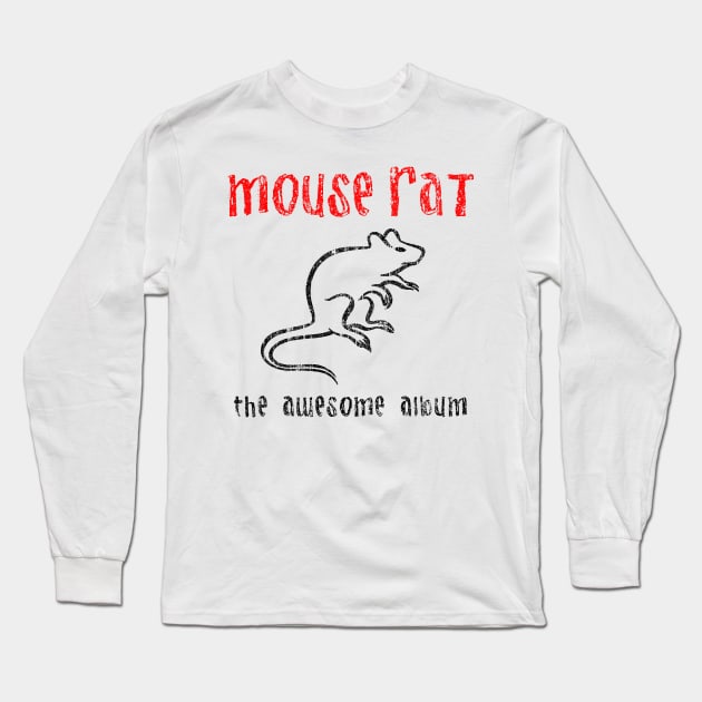 Mouse Rat (Variant) Long Sleeve T-Shirt by huckblade